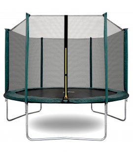 Aga SPORT TOP Trampolína 305 cm Dark Green + ochranná sieť
